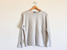 Load image into Gallery viewer, Silver Sparkle Sweater - Size L
