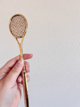 Load image into Gallery viewer, Brass Tennis Racket Letter Opener
