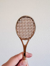 Load image into Gallery viewer, Brass Tennis Racket Letter Opener
