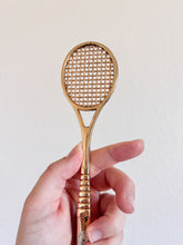 Load image into Gallery viewer, Brass Tennis Racket Letter Opener
