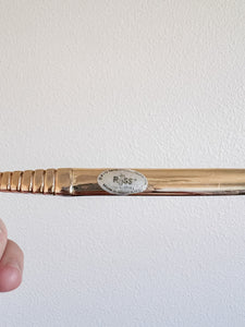 Brass Tennis Racket Letter Opener