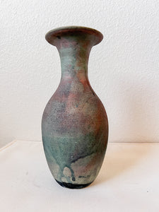 Green Stoneware Vase