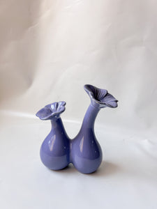 Purple Flower Bud Vase