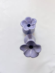 Purple Flower Bud Vase