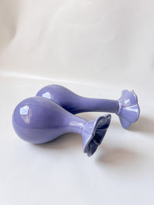 Purple Flower Bud Vase