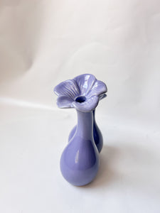 Purple Flower Bud Vase