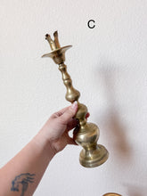 Load image into Gallery viewer, Build Your Own Brass Candle Holder Set
