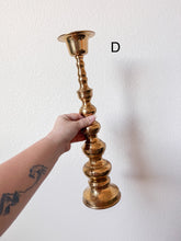 Load image into Gallery viewer, Build Your Own Brass Candle Holder Set
