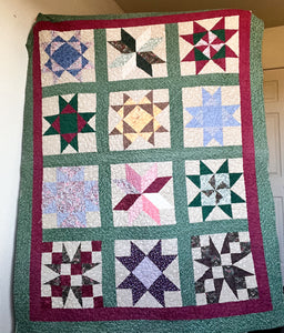 Green Holiday Quilt