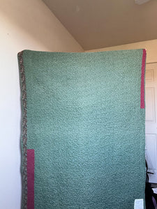 Green Holiday Quilt