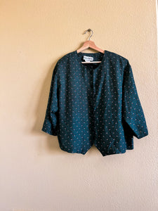 Green Floral Blouse - Size 20W