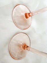 Load image into Gallery viewer, Pink Stem Champagne Glasses
