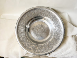 Hand Wrought Aluminum Dish