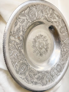 Hand Wrought Aluminum Dish