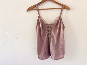 Light Brown Lace Camisole - Size 34