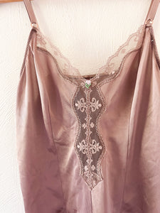 Light Brown Lace Camisole - Size 34