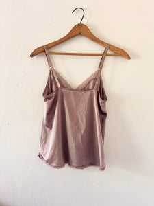 Light Brown Lace Camisole - Size 34