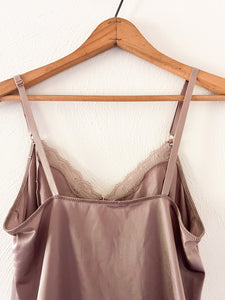 Light Brown Lace Camisole - Size 34