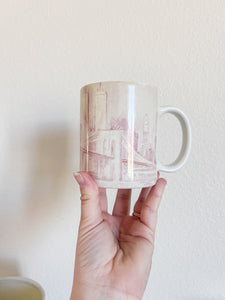 Pink NYC Skyline Mug