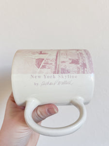 Pink NYC Skyline Mug