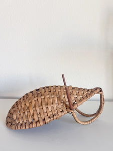 Tear Drop Wicker Basket