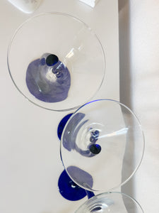 Set of 4 Libbey Bravura Martini Glasses