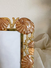 Load image into Gallery viewer, Gold Seashell Frame
