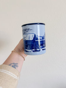 Blue Winter Mug