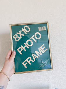 8x10 Gold Photo Frames