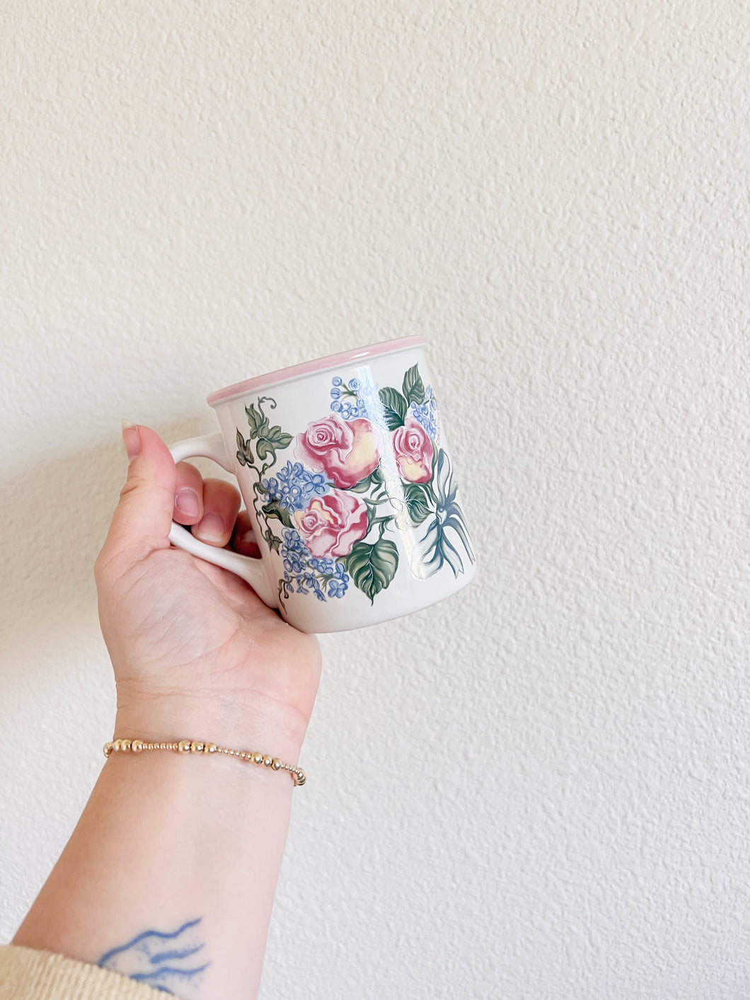 Pink Rose Coffee Mug