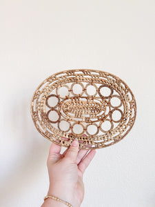 Set of 4 Wicker Trivets