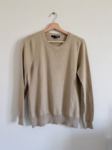 Gold Crewneck Sweater - Size M