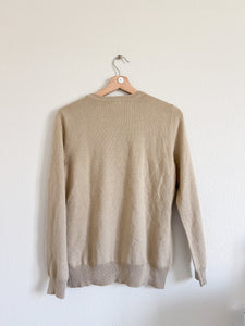 Gold Crewneck Sweater - Size M