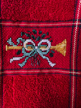 Load image into Gallery viewer, Christmas Needlepoint Hand Towels
