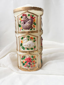 12 Days of Christmas Candle