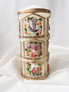 12 Days of Christmas Candle