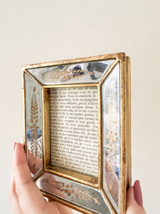 Little Brass and Mirror Frame