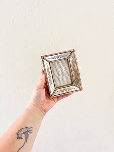 Little Brass and Mirror Frame