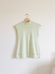 Free People Pale Green Mockneck - Size S