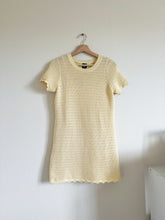 Load image into Gallery viewer, Gap NWT Yellow Crochet Mini Dress - Size SP
