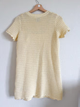 Load image into Gallery viewer, Gap NWT Yellow Crochet Mini Dress - Size SP
