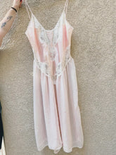 Load and play video in Gallery viewer, Pale Pink Slip Dress - Size 12
