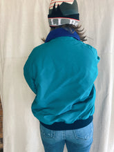 Load image into Gallery viewer, Teal 1990s L.L. Bean Coat - Size Medium
