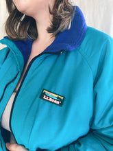 Load image into Gallery viewer, Teal 1990s L.L. Bean Coat - Size Medium
