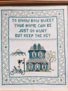 Home Sweet Home Cross Stitch