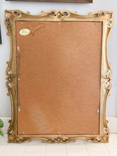 Load image into Gallery viewer, Large Ornate Gold Mirror
