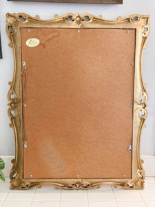 Large Ornate Gold Mirror