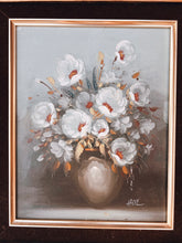 Load image into Gallery viewer, Floral Painting in Ornate Frame
