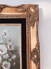 Load image into Gallery viewer, Floral Painting in Ornate Frame
