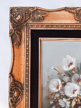 Load image into Gallery viewer, Floral Painting in Ornate Frame
